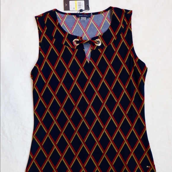 Tommy Hilfiger. Sleeveless blouse. - Picture 5 of 7